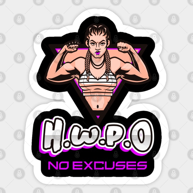 HWPO T-Shirt, Hard Work Pays Off Shirt, Cute Gym Shirt, Workout Tee, Funny Workout tshirt, Fitness Shirt, Workout Shirts for Women, Gym Tee Sticker by Outrageous Tees